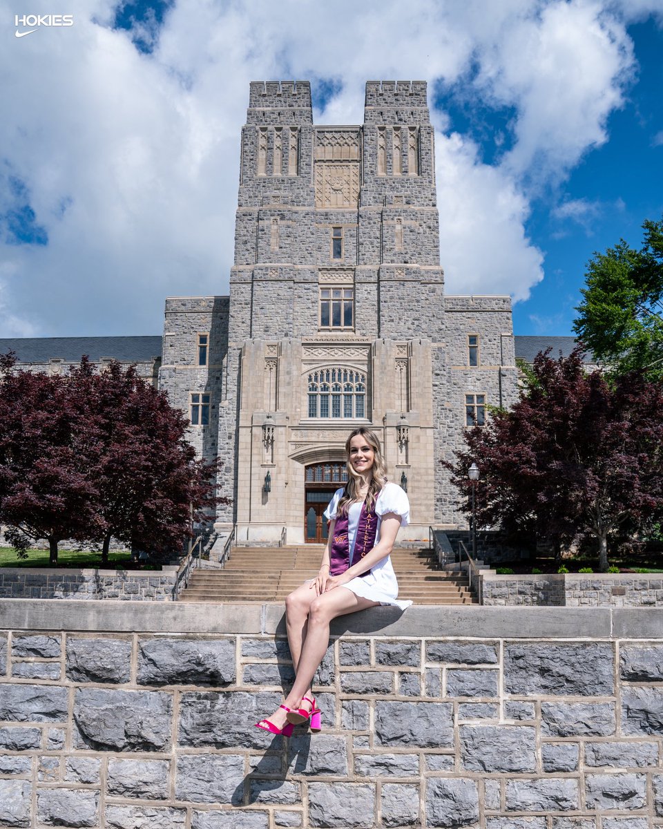 Carleigh Wenzel is walking the stage! 🎓

Congratulations on earning your degree in Criminology with a minor in National Security &amp; Foreign Affairs! #VT25