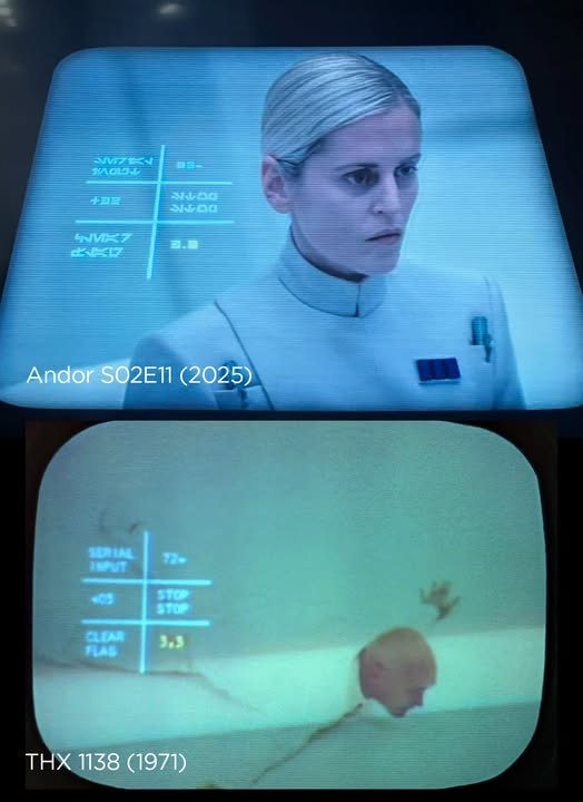On program!
#THX1138 #Andor #AndorSeason2 #AndorS2 #GeorgeLucas #Lucasfilm