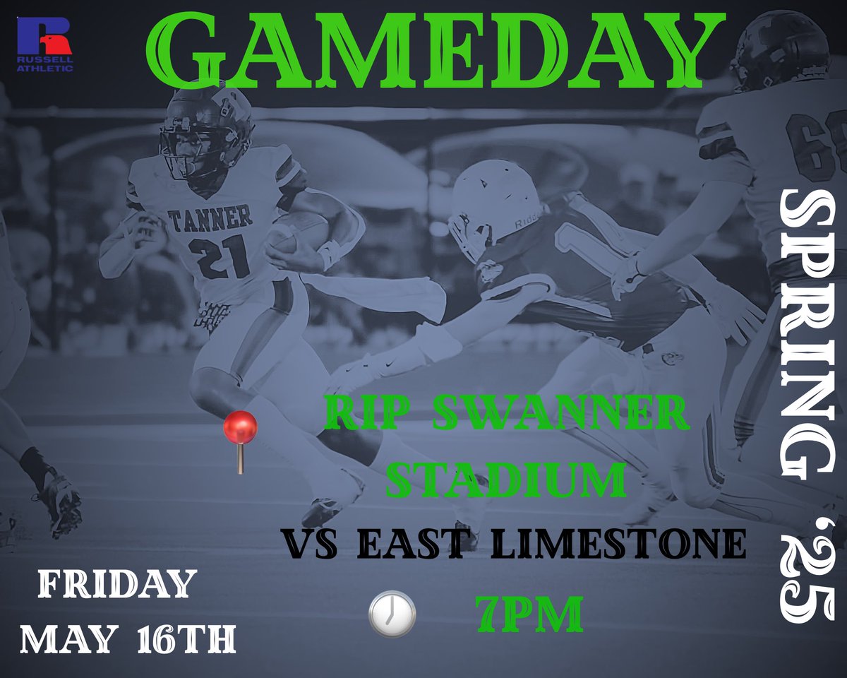 Tanner High School Recruiting (@thsfootball0) on Twitter photo We wrap up spring ball tonight vs East Limestone at the Pit!! Come out a support your Rattlers! #RattlerNation <a href="/TailgateTalkAL/">Tailgate Talk</a> We wrap up spring ball tonight vs East Limestone at the Pit!! Come out a support your Rattlers! #RattlerNation <a href="/TailgateTalkAL/">Tailgate Talk</a>