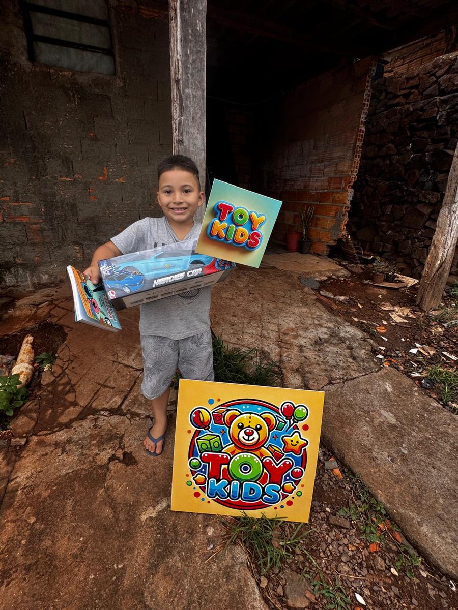 💥 THIS IS REAL.
Kids receiving toys. Smiles that hit deep. Real emotion.
📦 Every delivery proves what Web3 can do when it’s built with purpose.

ToyKids wasn’t born to promise.
It was born to deliver.

❤️ A blockchain project.
🎁 With social impact.
👶 For the children.
👉