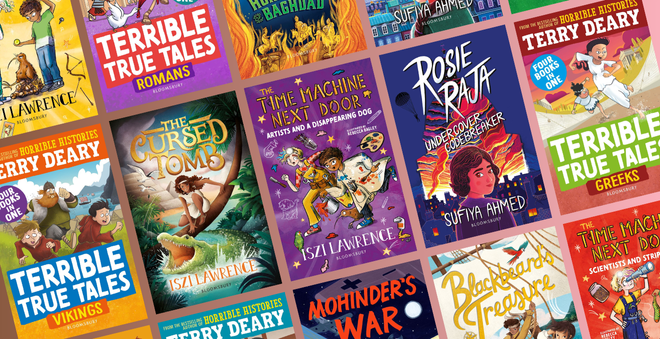 Bloomsbury Education (@bloomsburyed) on Twitter photo #InternationalMuseumsDay is Sunday - let stories be your time machine!🕰️
Discover our top historical fiction reads for children - perfect for sparking curiosity & stepping into the past from anywhere📚✨
👉bit.ly/45eRRjn
<a href="/iszi_lawrence/">iszi lawrence</a> <a href="/sufiyaahmed/">sufiya ahmed</a> <a href="/balirai/">bali rai</a> <a href="/spirotta/">Saviour Pirotta</a> #InternationalMuseumsDay is Sunday - let stories be your time machine!🕰️
Discover our top historical fiction reads for children - perfect for sparking curiosity & stepping into the past from anywhere📚✨
👉bit.ly/45eRRjn
<a href="/iszi_lawrence/">iszi lawrence</a> <a href="/sufiyaahmed/">sufiya ahmed</a> <a href="/balirai/">bali rai</a> <a href="/spirotta/">Saviour Pirotta</a>