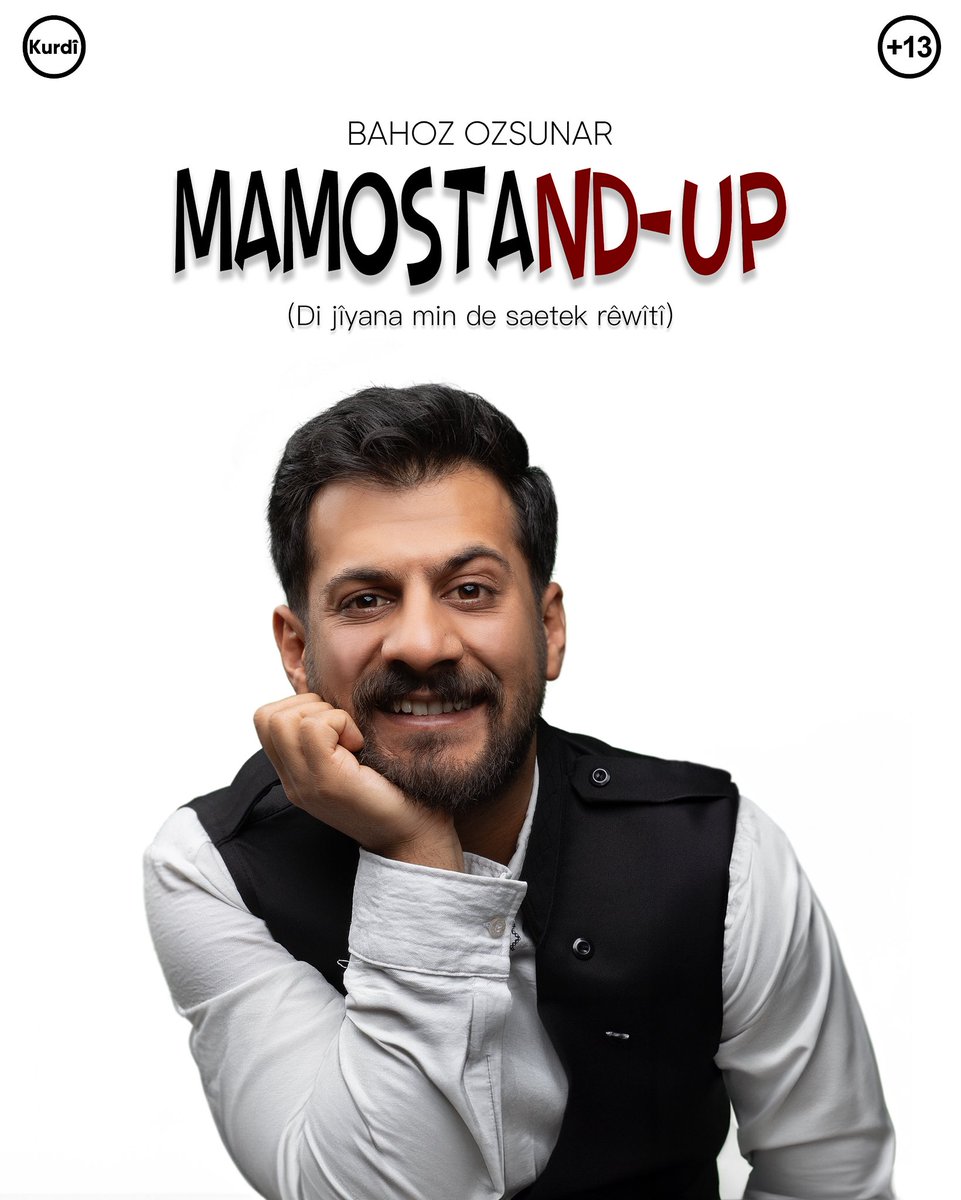 Gelek kelecanî me û dixwazim hûn jî bibin hevparê vê kelecanîyê…Stand-Upa min a ewil amade ye û 30ê Gulanê em ê starta xwe li Batman Yenîsahneyê bidin. Pîroz be 🌸
<a href="/sanoarbatman/">Şano Ar</a>