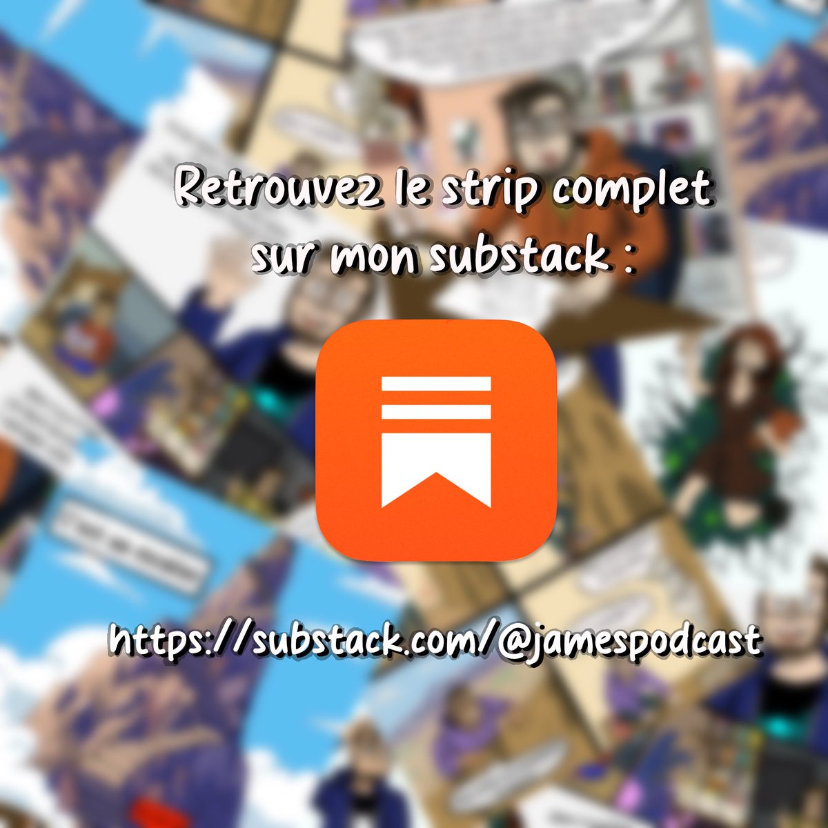 ✏️ Ctrl Alt Anxiété — Épisode 1 : Le dessin

Je vous partage aujourd’hui le premier épisode de ma série de strips "Ctrl Alt Anxiété".
Un strip très personnel qui parle de… mes débuts dans le dessin !
➡️ Le strip complet est dispo sur Substack :
open.substack.com/pub/jamespodca…