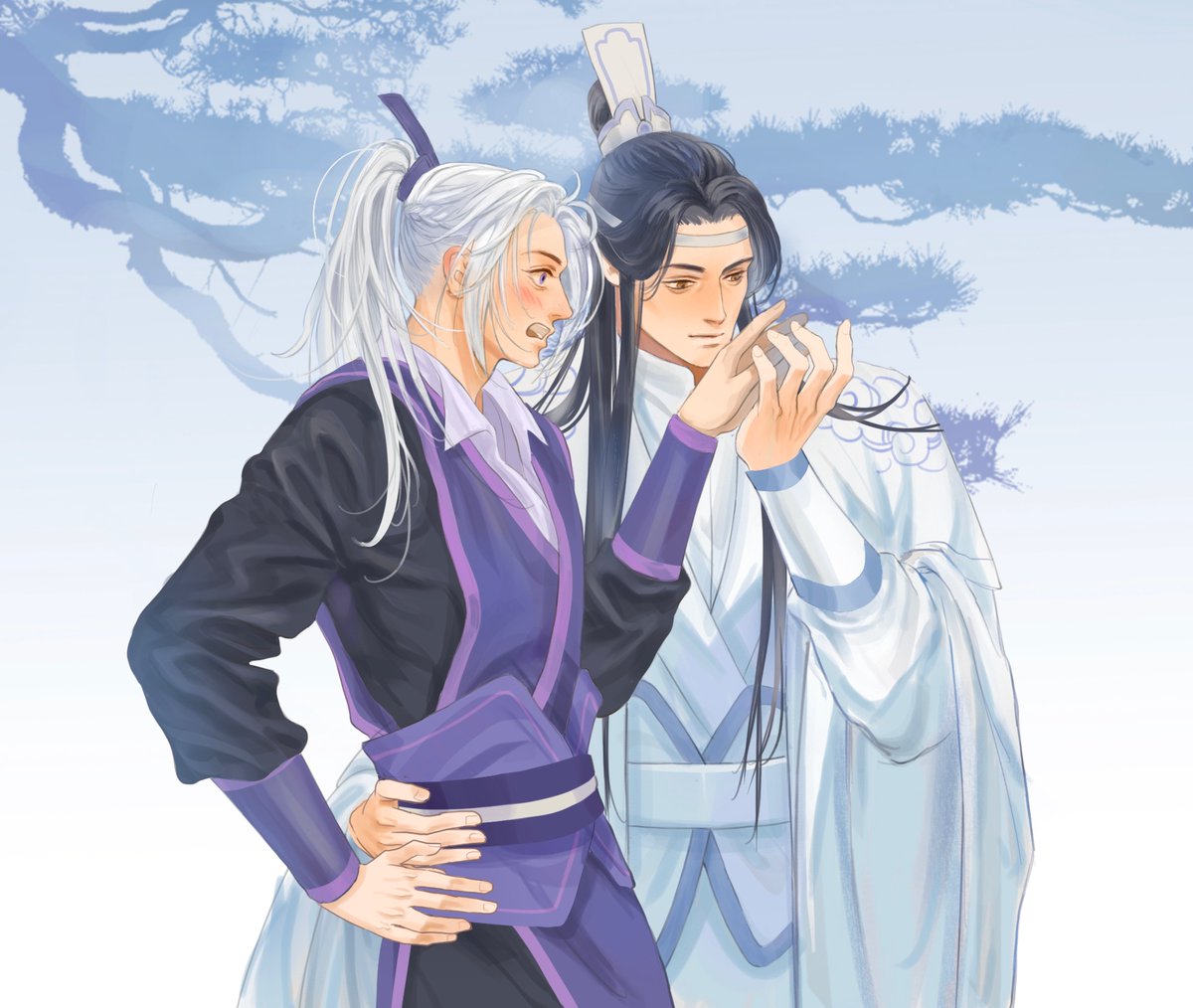 sutecha_'s tweet image. #Zhancheng #湛澄

Scene from a WIP.

(Commissioned art drawn by @/RGmieP)