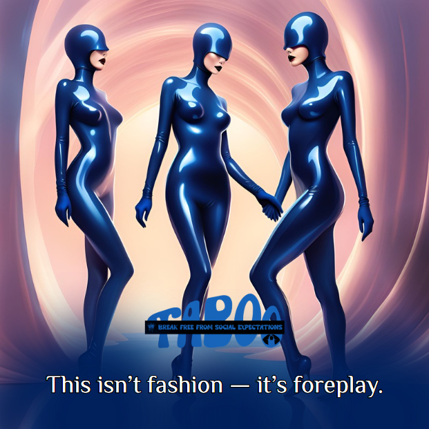 Latex isn’t a costume — it’s a conversation between skin and psyche. Where identity meets desire. <a href="/janinekriel01/">Janine Kriel</a> 
#ForbiddenTaboo #EroticIntellect 
#ForbiddenTaboo #DarkSeduction