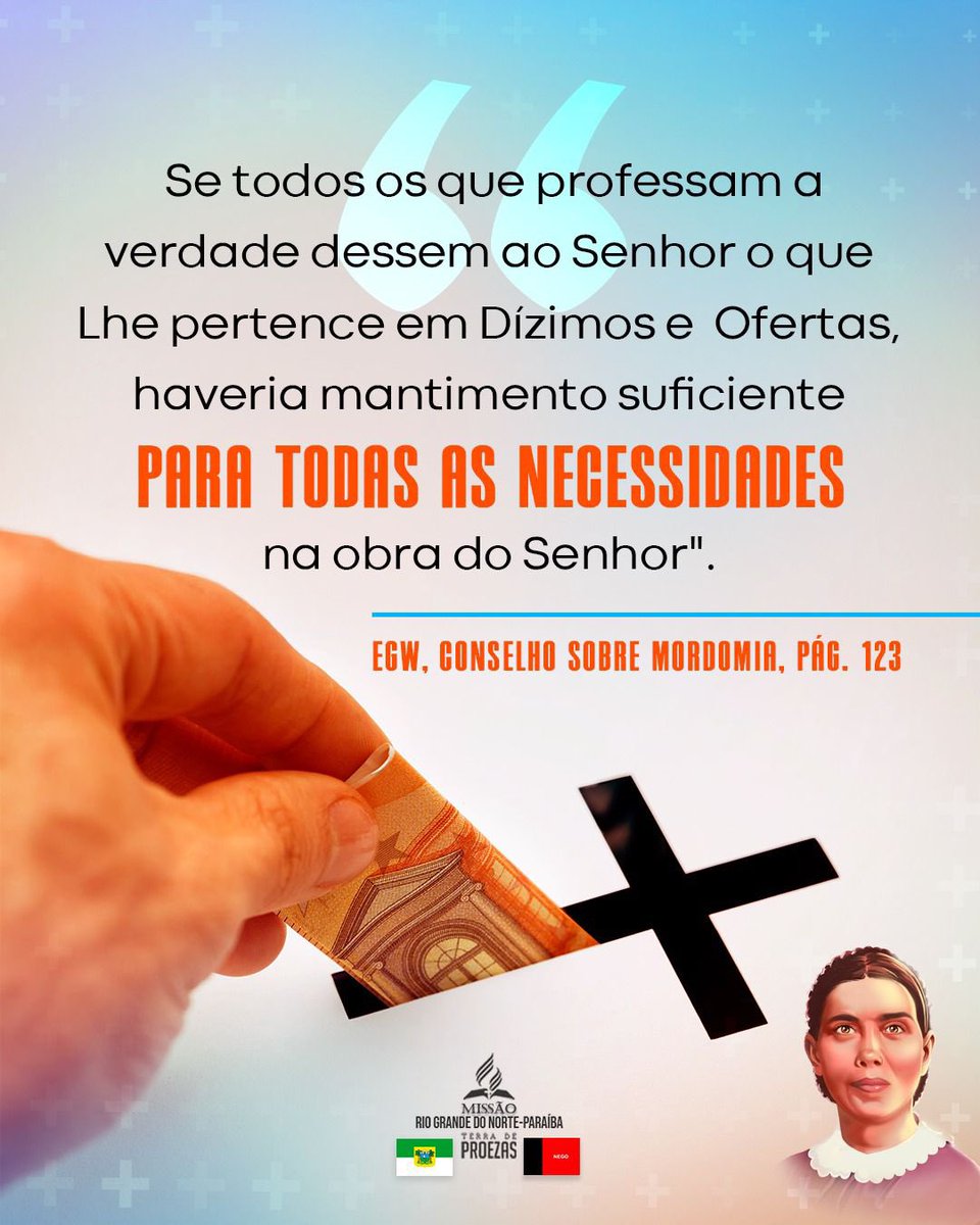 🎯 Já pensou se todos fossem fiéis nos dízimos e ofertas?
Não faltaria nada para a obra de Deus!
Fidelidade move a missão.

#euoroas6horas
#embaixadoresdoreino
#mrpterradeproezas