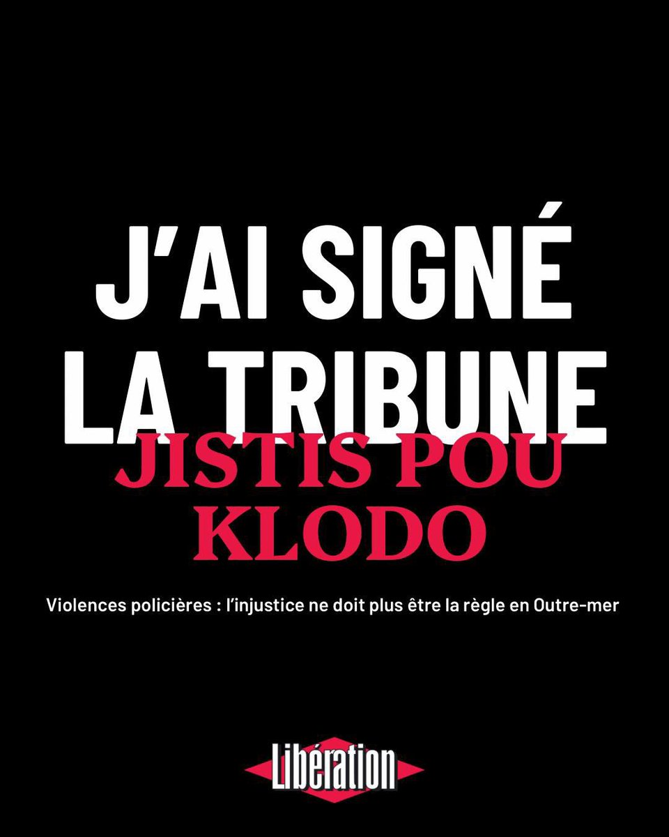 Bonjour , 
Dans la continuité de l’engagement pris par les  parlementaires et élus suite à la signature commune de la tribune « Violence policière : l’injustice ne doit plus être la règle en outre-mer » sur @liberation;
Voici le courrier adressé au ministre de la Justice 👇🏾👇🏾👇🏾