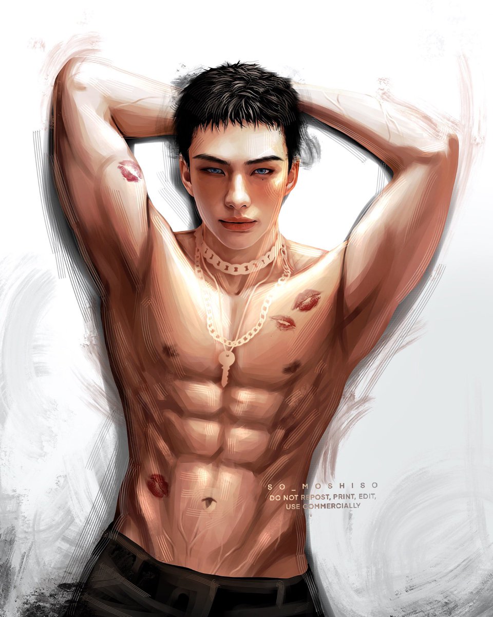 so_moshiso's tweet photo. Sunburnt 

#Hyunjin #digitalart #StrayKids https://t.co/YyOvHCul6D