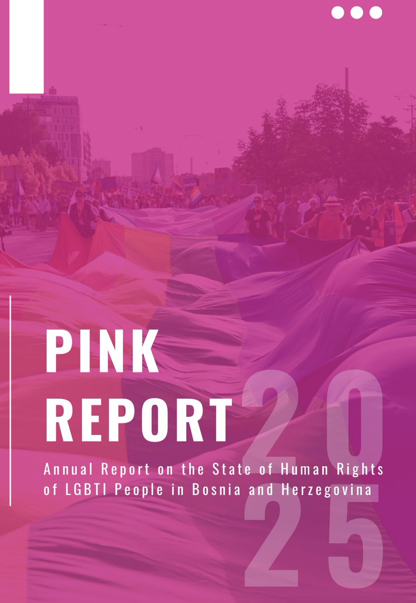 renaudmeyer's tweet photo. On the eve of #IDAHOBIT, pleased to join partners to the launch of the 2025 #PinkReport on status of human rights of #LGBTI people in #BosniaHerzegovina🇧🇦 &amp; broader discussion on HR organized by @soc_sarajevo with support from Embassy of #Netherlands. @UNDPBiH committed to #LNOB https://t.co/0P0k3qo87T