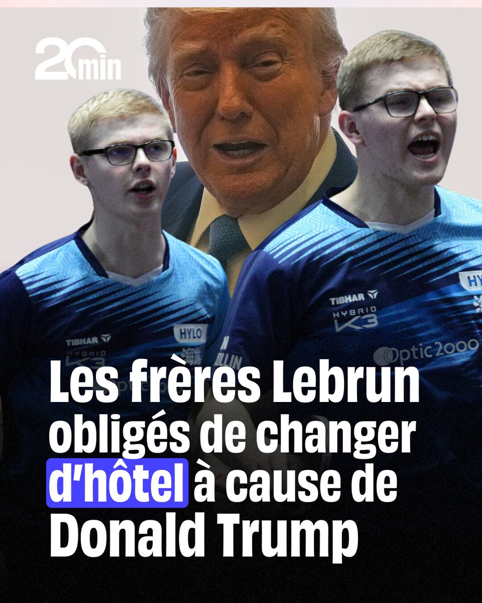 20Minutes's tweet image. Félix et Alexis Lebrun ne font visiblement pas le poids face au président américain
➡️ 20min.fr/rcw