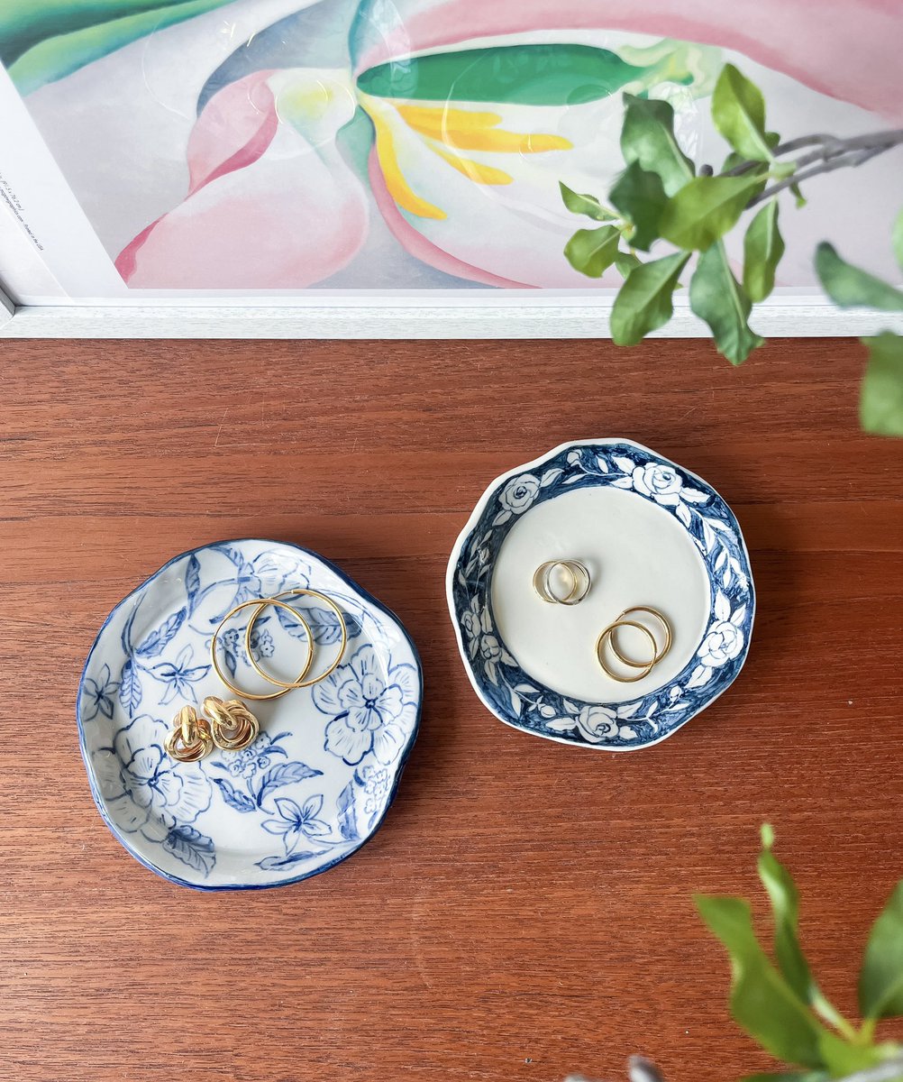 初夏のアクセサリープレートを作りました