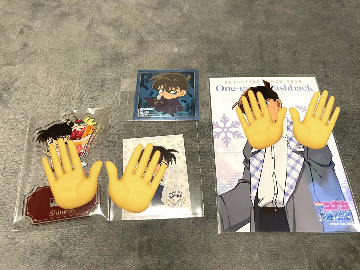 Yetio's tweet photo. @shu_a_tok 検索より失礼いたします。
当方工藤新一を所持しております。
諸伏高明との交換は可能でしょうか？
ご検討のほど、よろしくお願いします。 https://t.co/vntPMp8vKV