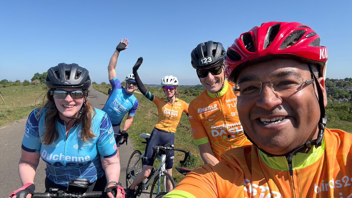 Half way through day one of our 200 mile bike ride from London to Paris in aid of <a href="/DuchenneUK/">Duchenne UK</a> - please sponsor us <a href="/krishgm/">Krishnan Guru-Murthy</a> <a href="/esmewren/">esmewren</a> <a href="/fedescher/">federico escher</a> <a href="/iankatz1000/">Ian Katz</a> justgiving.com/page/louisa-co…