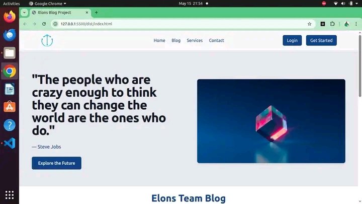 LoisSamuel33955's tweet image. #100DaysOfCodechalenge @blockfuselabs creating a news blog
Day40