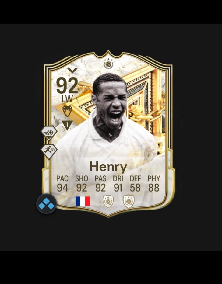 arthurtweeks's tweet photo. Vous pensez quoi de Henry Immortals en SBC? 
J’aimerais le faire mais j’hésite un peu https://t.co/YHJuvWt4lY