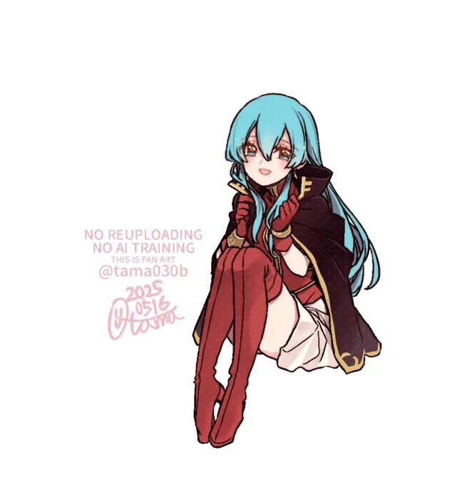 ゼトエイのつもりで描いた王女