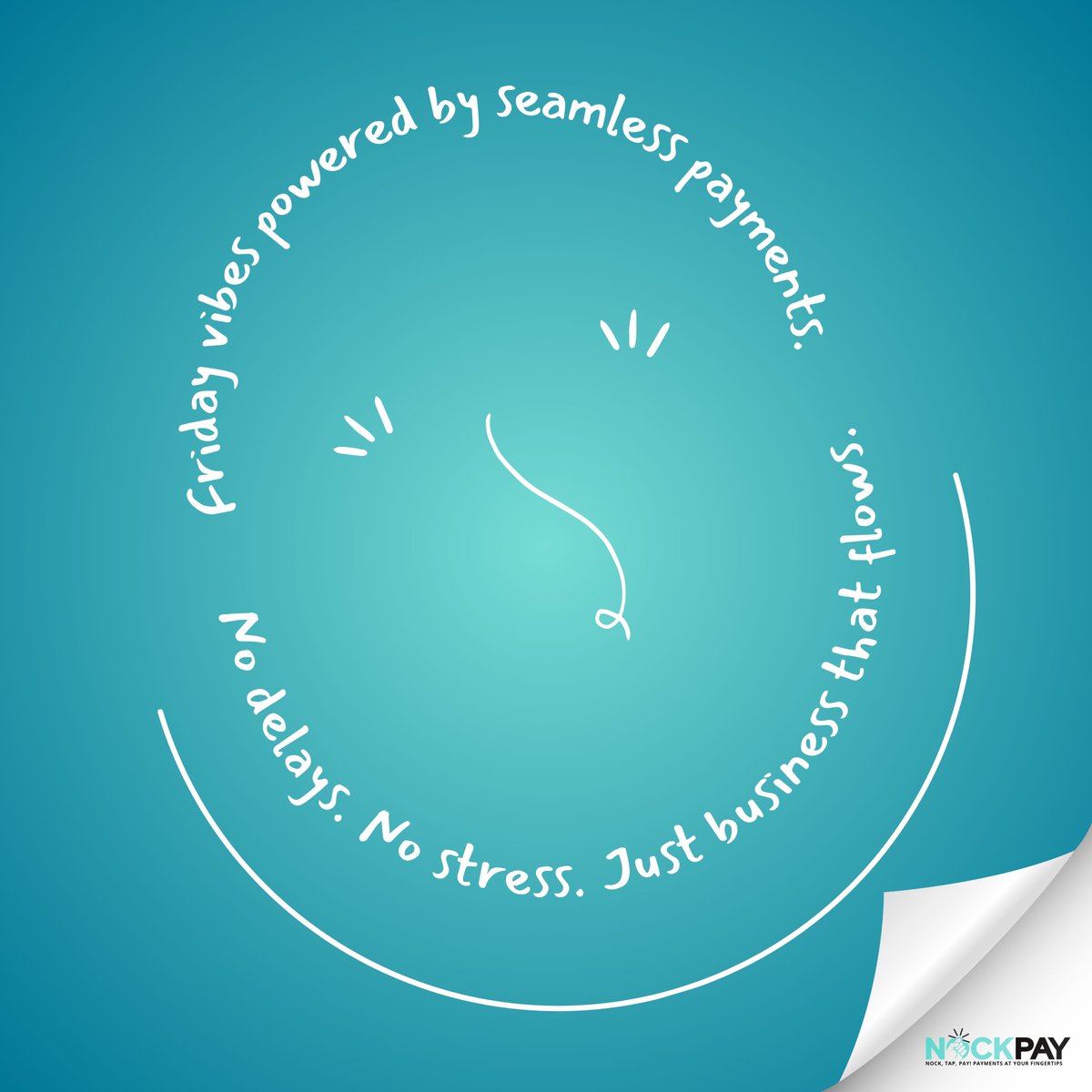NockPayments's tweet photo. We don’t just make payments easy, we make Fridays feel lighter too.

Here’s to a smooth end to your week and a stress-free start to the next!
https://t.co/n0X2fLCxhd

#NockPay #FridayVibes #PaymentSolutions #BusinessMadeEasy #SeamlessTransactions https://t.co/mhawsCjI4r
