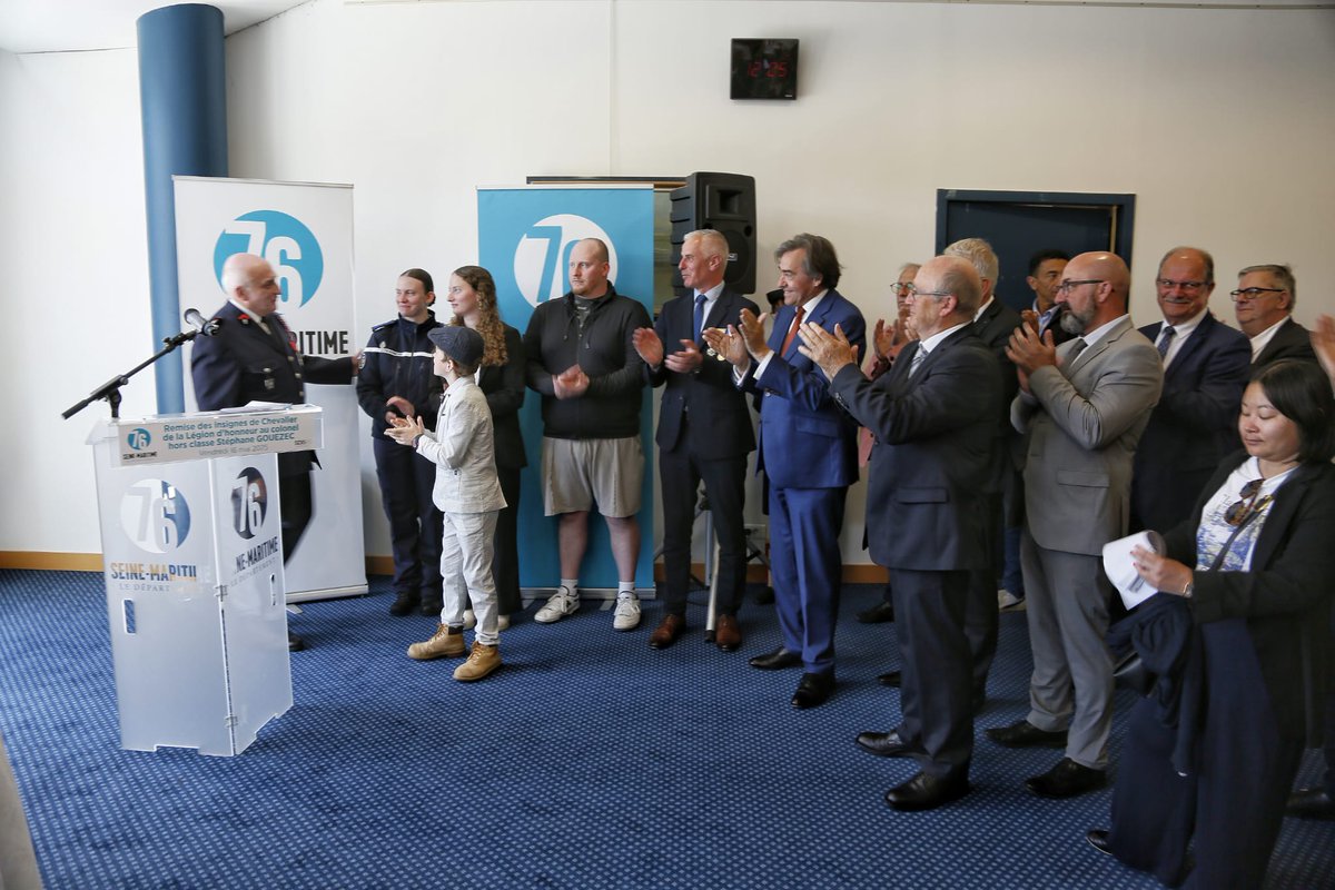 Sapeurs-pompiers 76 tweet media