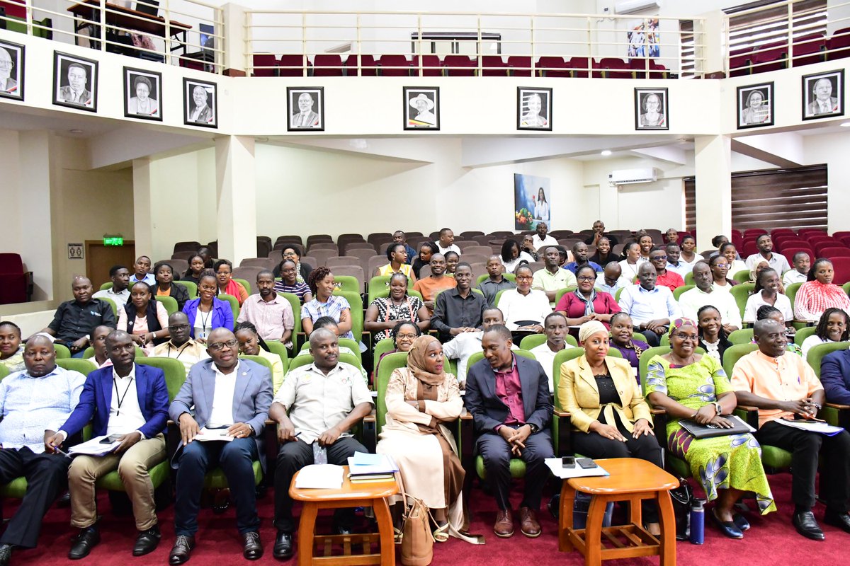 Makerere University GMD (@makereregmd) on Twitter photo Dr. <a href="/EuzobiaB/">Euzobia Mugisha Baine</a> Chief, Gender Mainstreaming, joins the <a href="/Makerere/">Makerere University</a> management team to orient our newly recruited staff. Dr. Euzobia shared the key highlights of the Gender Equality Policies which are directly coordinated by the Directorate.
Welcome & best wishes to you all Dr. <a href="/EuzobiaB/">Euzobia Mugisha Baine</a> Chief, Gender Mainstreaming, joins the <a href="/Makerere/">Makerere University</a> management team to orient our newly recruited staff. Dr. Euzobia shared the key highlights of the Gender Equality Policies which are directly coordinated by the Directorate.
Welcome & best wishes to you all
