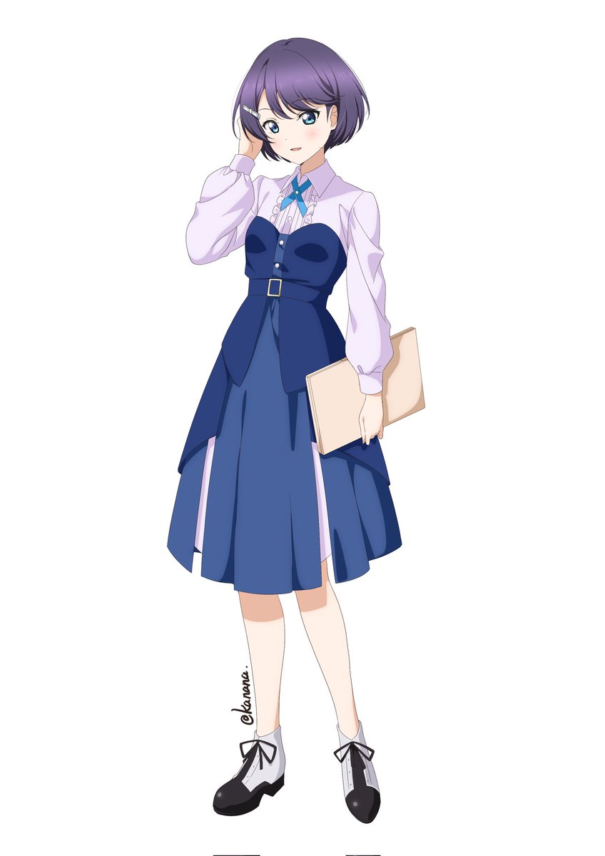 昔の画風で描いてみました！
#いきずらい部 
#ラブライブ
#lovelivebluebird