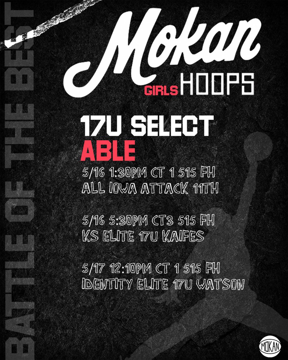 Nya Anderson (@nyaanderson9) on Twitter photo Ready to get back in the court this weekend at Battle of The Best!! Here is our schedule! <a href="/MokanGirls/">Mokan Girls Basketball</a> <a href="/Coach_Sarah15/">Sarah Able</a> <a href="/devries_mickey/">Mickey DeVries</a> Ready to get back in the court this weekend at Battle of The Best!! Here is our schedule! <a href="/MokanGirls/">Mokan Girls Basketball</a> <a href="/Coach_Sarah15/">Sarah Able</a> <a href="/devries_mickey/">Mickey DeVries</a>