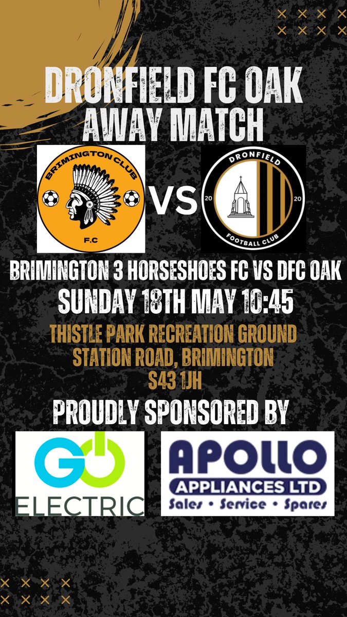 Dronfield Oak (C) (@dronfieldoak) on Twitter photo Final game of the season! And we are still in the championship race
We have 1 game and the lads are all aware of what’s a stake, we take nothing for granted and know we have to turn up and play the way we have been all season
The rest is the rest
DEM OAK BOYS
<a href="/ChesterfieldSL/">ChesterfieldSLeague</a> Final game of the season! And we are still in the championship race
We have 1 game and the lads are all aware of what’s a stake, we take nothing for granted and know we have to turn up and play the way we have been all season
The rest is the rest
DEM OAK BOYS
<a href="/ChesterfieldSL/">ChesterfieldSLeague</a>