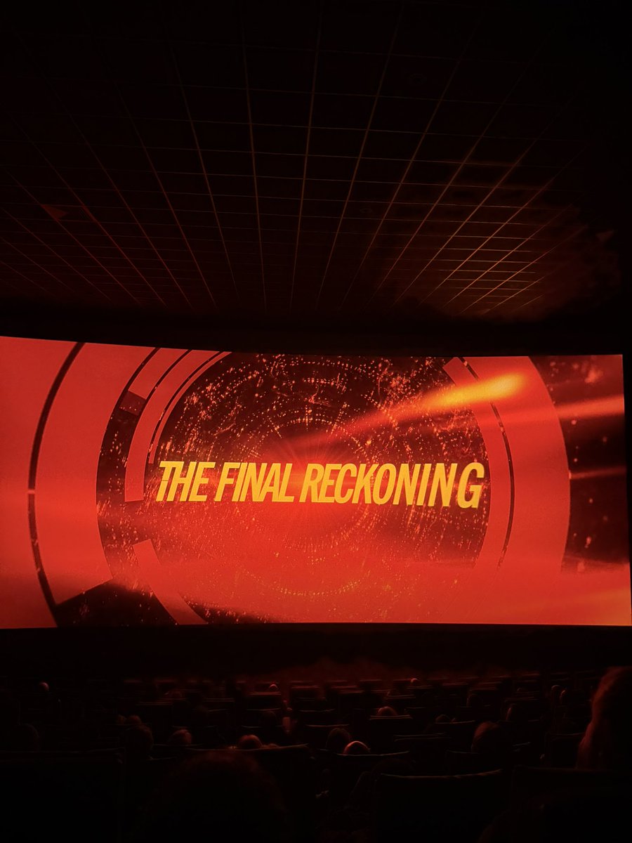 Watched #MissionImpossible : The Final Reckoning at premiere yesterday. Class from Tom Cruise being himself. The film has perfect nostalgia not just from the Movies but from the time of Geller’s TV show too.. Without spoilers, IMPOSSIBLE IS GOOSEBUMPS. #MissionImpossibleReview