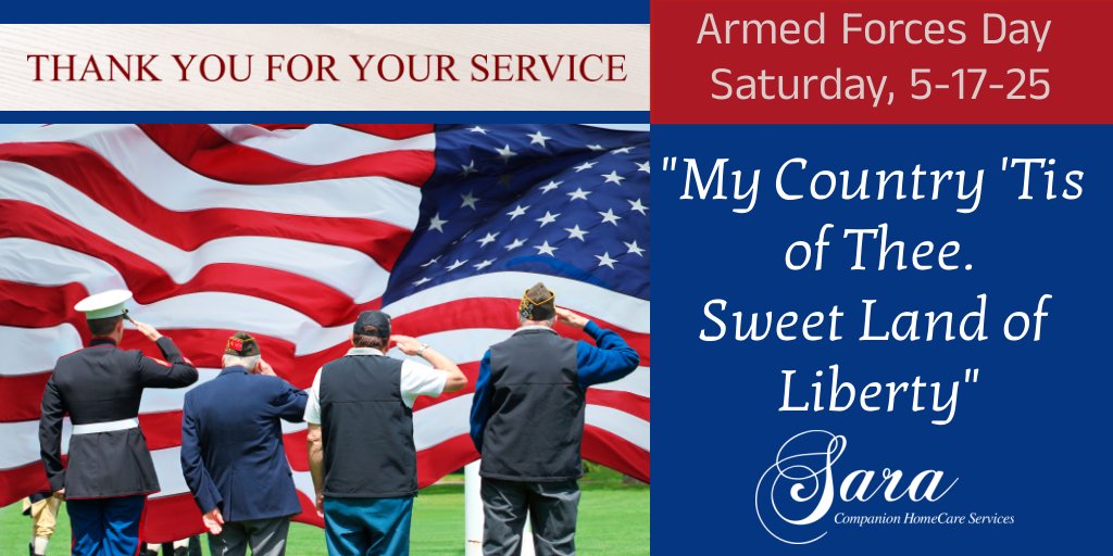 Sara Companion HomeCare Services is committed to helping those who served, which is one reason we formed a partnership with VetAssist to provide free home care services for those who qualify

For more information visit saracompanions.com/free-home-care…
Call  516-837-3388 or 631-627-5589