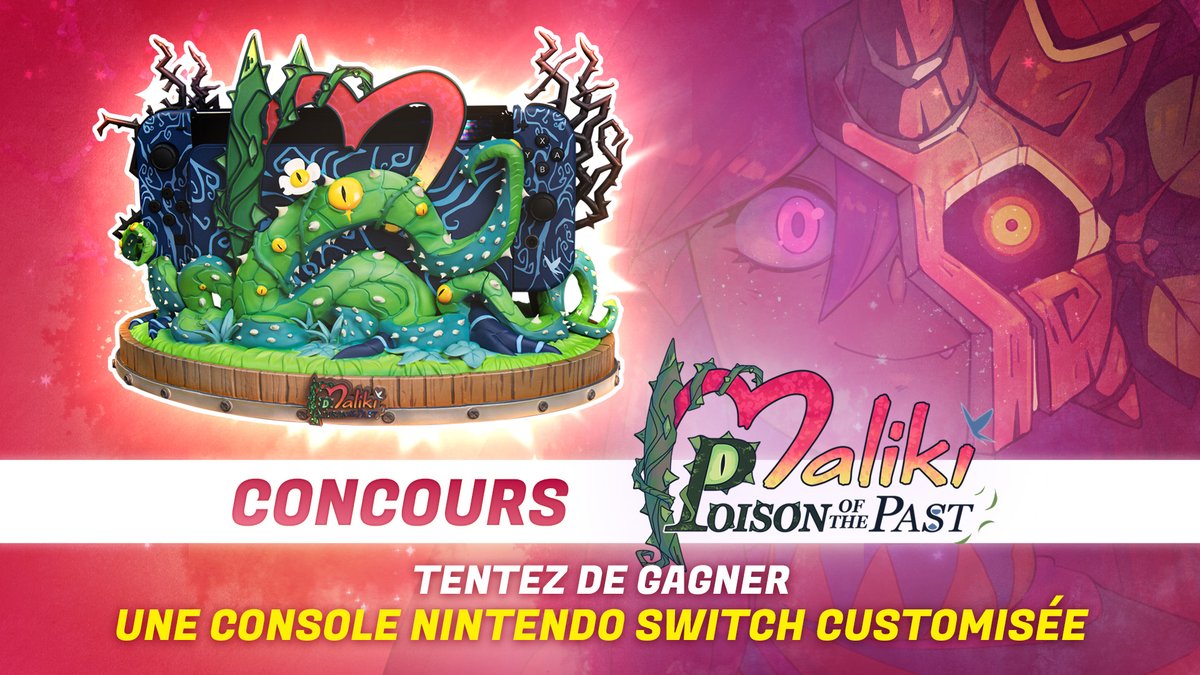 📢JEU-CONCOURS
Vous n'avez pas pu vous rendre à l'événement Mali-kick café, et avez manqué l'occasion de remporter la Nintendo Switch customisée ? Pas de panique : nous avons une surprise pour vous !
🎁 Tentez de remporter cette deuxième console customisée à l'effigie du jeu