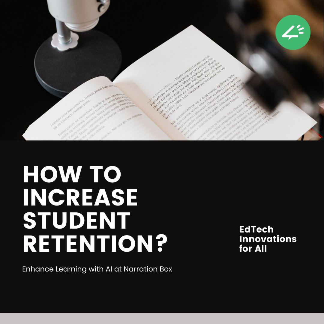 narrationbox's tweet image. Increasing Student Retention 5x with Multilingual AI Narration

Online learners drop out when the material feels foreign—literally. Courses narrated only in English lose up to 40 % of non‑native speakers after module 1. 

Switch to Narration Box and deliver every lesson in each…