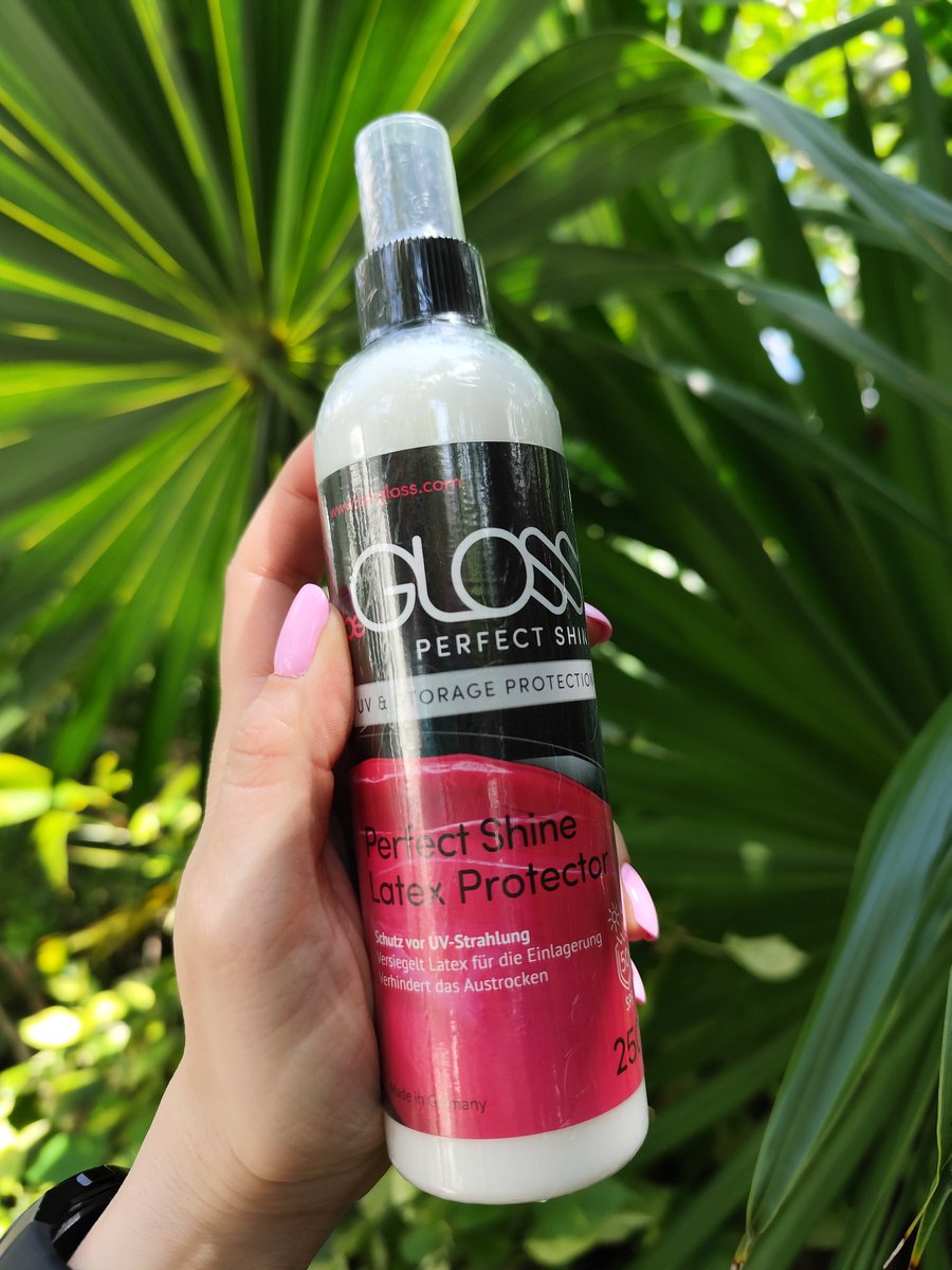 Protect your latex from UV damage and keep it shiny with <a href="/beGLOSS/">beGLOSS</a>