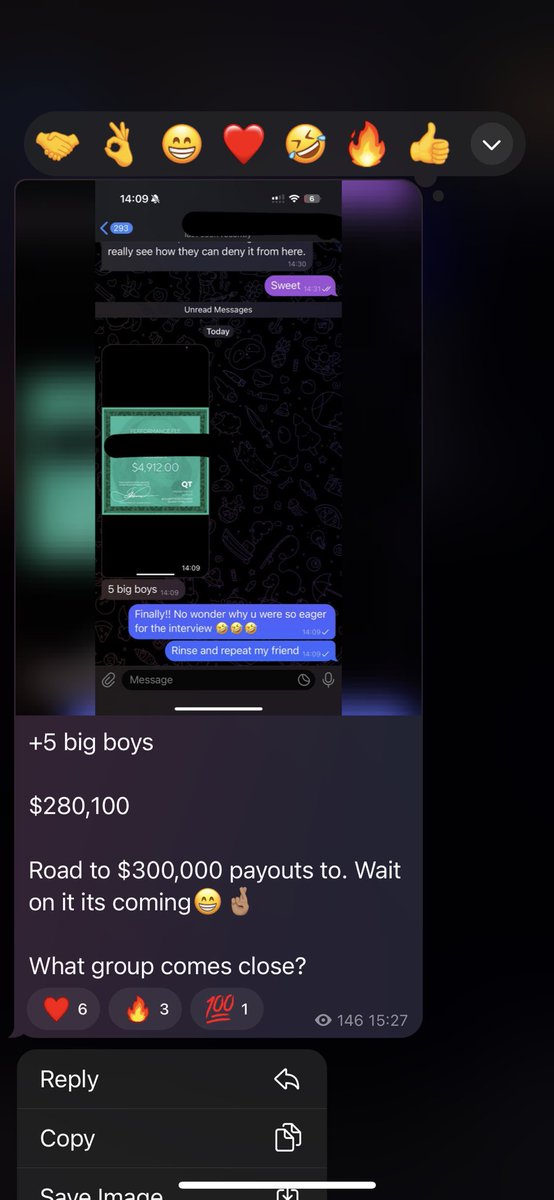 omor214's tweet image. $10,000,000 funding crossed in under 5 months. Payout tally sitting at $280,000. $300,000 payouts soon. Best group there is🏆