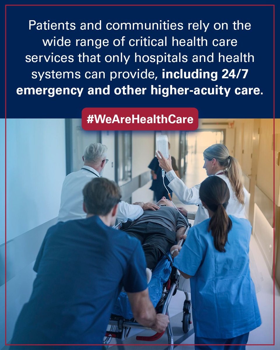 National Hospital Week is the chance to thank hospitals, health systems, and health
care professionals for their commitment to our health and safety. #WeAreHealthCare
buff.ly/bVBZHbB