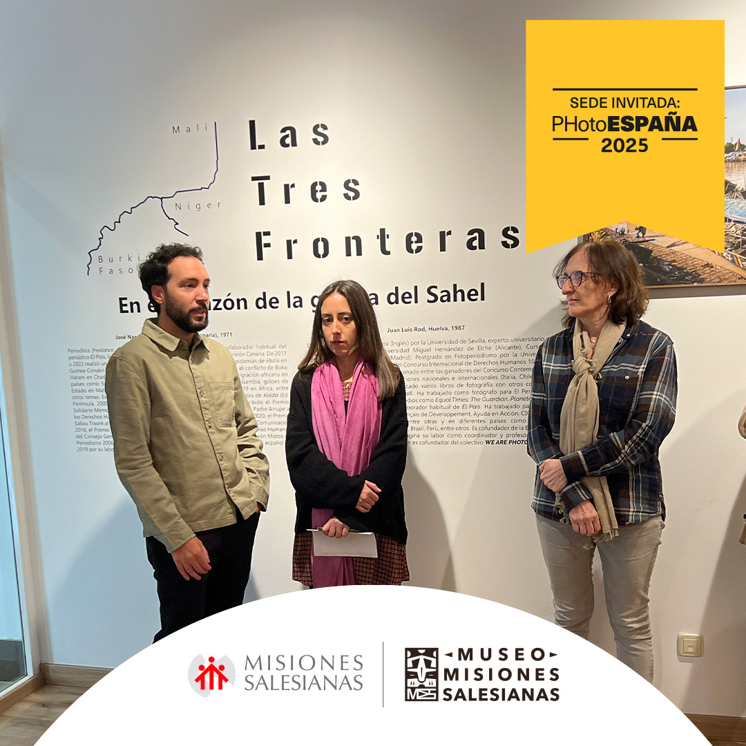 MSalesianas's tweet image. #NoticiaMS | 🎨 Nos unimos al #DíaInternacionalDeLosMuseos (domingo) con la expo 'Las Tres Fronteras' (PHotoESPAÑA) y el encuentro mundial de museos salesianos 🌍🖼️
📍 #MuseoMS C/  Lisboa, 4 - Madrid
🕒 M-S 10-14h | V también 16-20h
👉 f.mtr.cool/xgsakasgbr