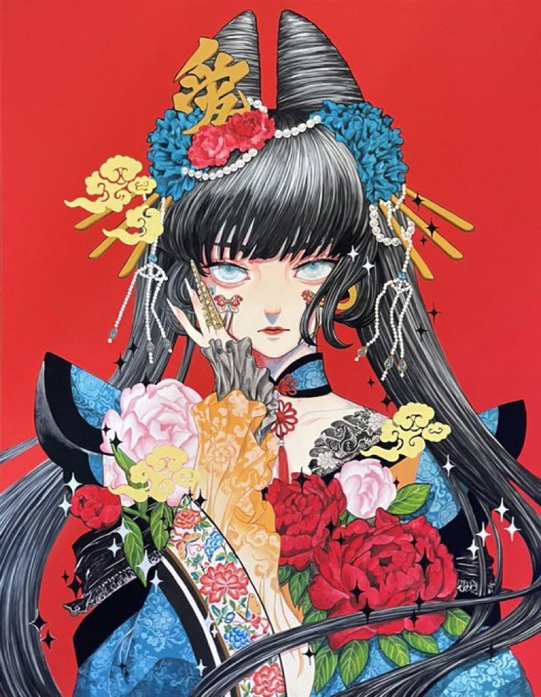 ラフ画】ベロニカ都登□ *2015年、アートコンプレックスセンター