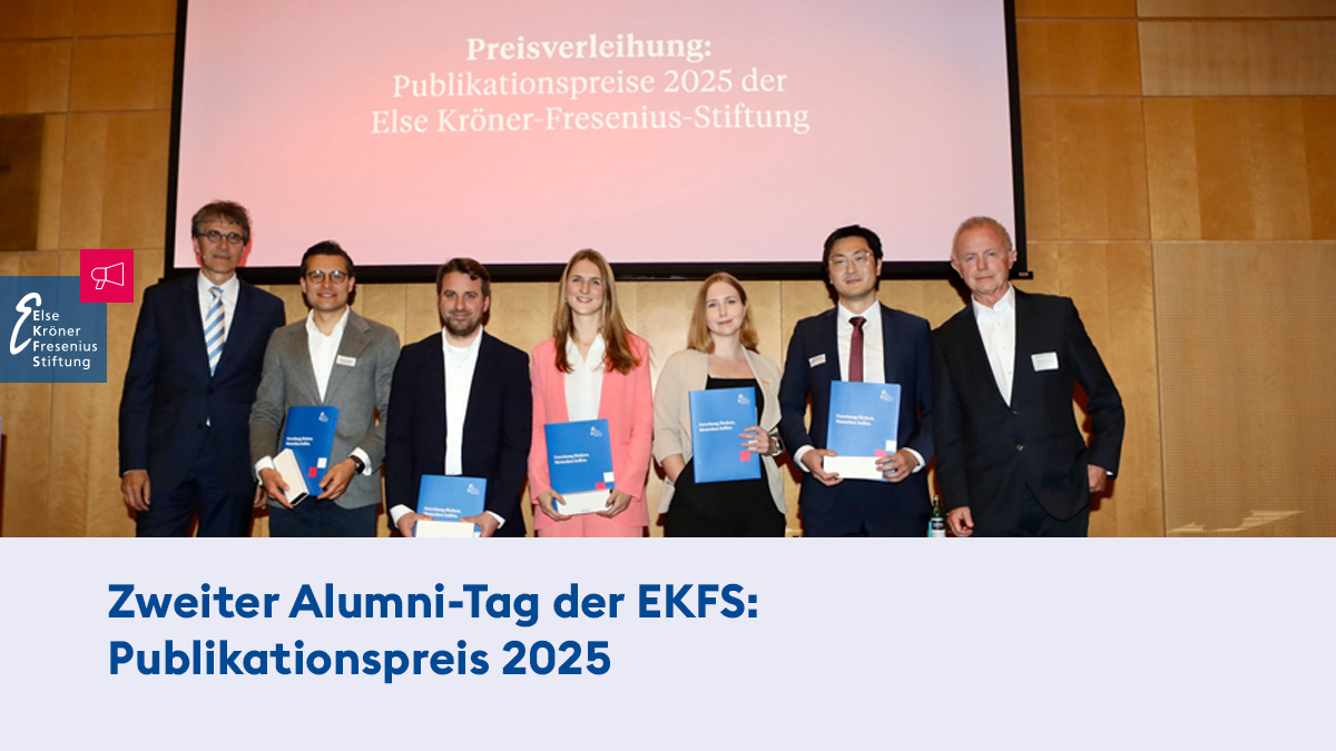 Else Kröner-Fresenius-Stiftung (@ekfstiftung) on Twitter photo Die EKFS ehrte heute im Rahmen des zweiten Alumni-Tags in Frankfurt am Main fünf herausragende Wissenschaftlerinnen und Wissenschaftler mit dem Publikationspreis 2025. Herzlichen Glückwunsch an <a href="/grieshaber/">Ricardo Grieshaber-Bouyer</a>, <a href="/SusanneLMeinert/">Susanne Meinert</a>, Jan-Michel Heger, Felicitas E. Hengel, Marcel S. Woo Die EKFS ehrte heute im Rahmen des zweiten Alumni-Tags in Frankfurt am Main fünf herausragende Wissenschaftlerinnen und Wissenschaftler mit dem Publikationspreis 2025. Herzlichen Glückwunsch an <a href="/grieshaber/">Ricardo Grieshaber-Bouyer</a>, <a href="/SusanneLMeinert/">Susanne Meinert</a>, Jan-Michel Heger, Felicitas E. Hengel, Marcel S. Woo