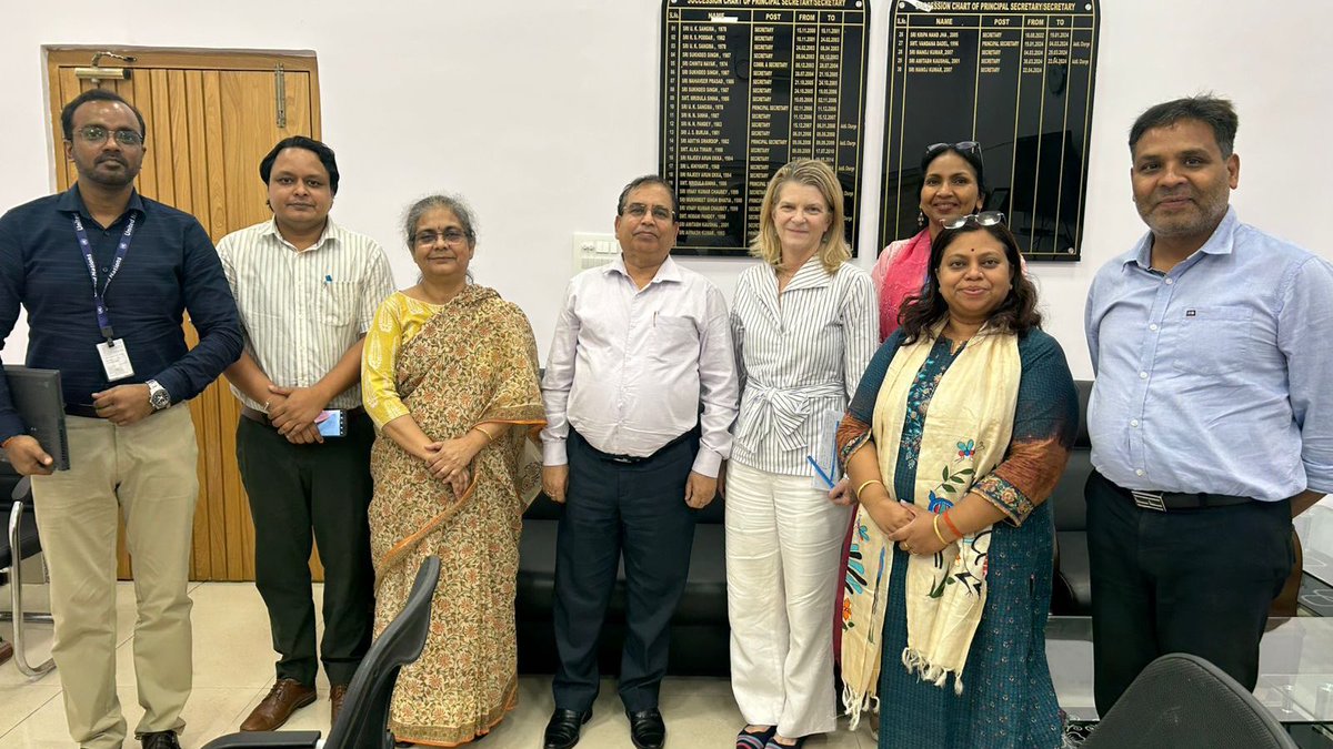 UNICEF India (@unicefindia) on Twitter photo Cynthia McCaffrey, <a href="/UNICEFIndiaRep/">Cynthia McCaffrey</a>, met with Mr. Manoj Kumar, Secretary, Women, Child Development & Social Security.
They discussed UNICEF’s strong collaboration on women and child issues - tackling malnutrition, strengthening child protection and social security services with a Cynthia McCaffrey, <a href="/UNICEFIndiaRep/">Cynthia McCaffrey</a>, met with Mr. Manoj Kumar, Secretary, Women, Child Development & Social Security.
They discussed UNICEF’s strong collaboration on women and child issues - tackling malnutrition, strengthening child protection and social security services with a