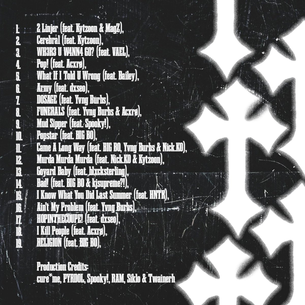 prodcureme's tweet image. my fourth album, “JESUS PIECE”, is dropping May 30th.
can’t wait for y’all to hear this one. so much work been put into it.
really proud of this.
big thanks to everyone who helped out on it.