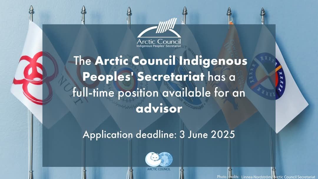 The IPS is seeking an advisor who can demonstrate a professional background and relevant experience and is ready to take on a diverse portfolio of tasks while working in a multicultural and multilingual environment.

Apply before 3 June 2025 👉 arctic-council.org/about/jobs/adv…
