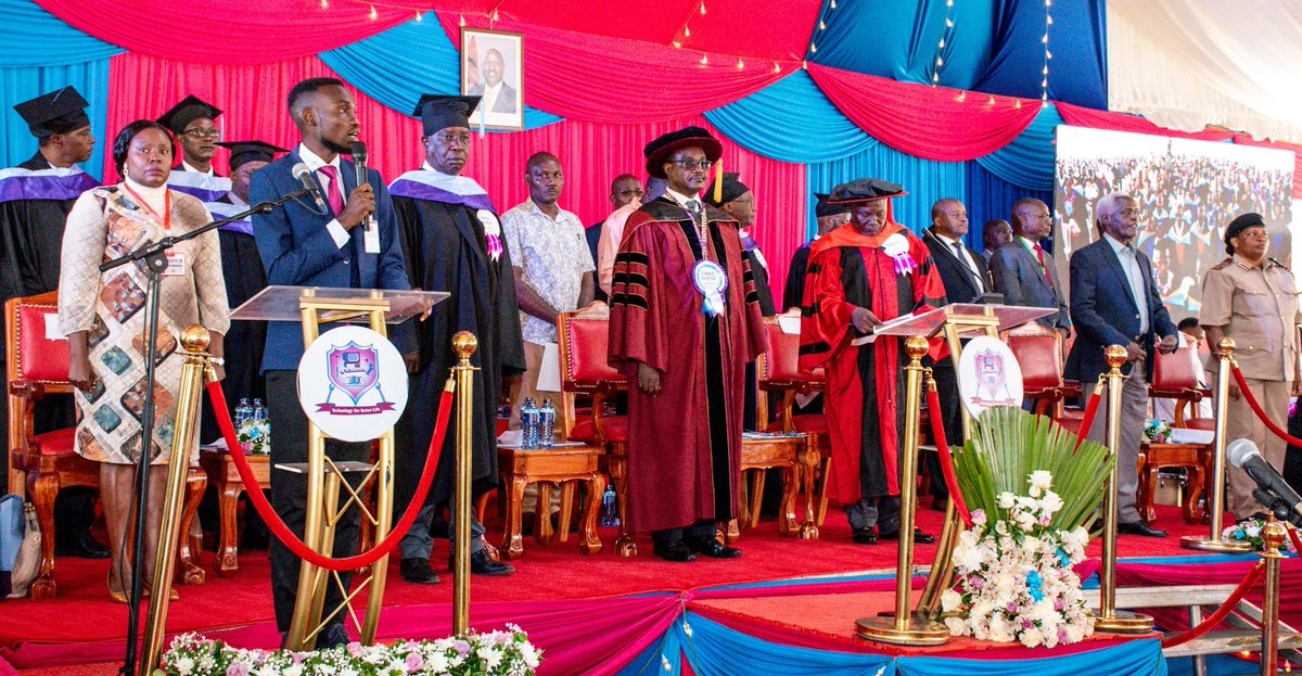 HonJuliusMigos's tweet photo. Today, I had the honour of presiding over the 3rd Graduation Ceremony of Kiirua Technical Training Institute in Meru County, where 800 trainees were awarded certificates and diplomas in various technical and vocational disciplines.

I congratulated the graduates on their remarkable achievements and encouraged them to become ambassadors of change within their communities. I urged them to embrace lifelong learning and take advantage of emerging opportunities in innovation, entrepreneurship, and the digital economy.

The colourful ceremony brought together parents, trainers, community leaders, and stakeholders from both the education and industry sectors—all united in celebrating the accomplishments and potential of these 800 skilled graduates.

Among the dignitaries present was Hon. Mugambi Rindikiri, Member of Parliament for Buuri Constituency.