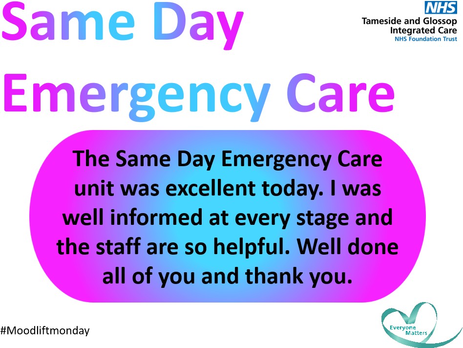 The Patient Experience Team (@tgicftptexp) on Twitter photo Another glorious weekend in the sunshine, but the feedback received shines brighter. Thanks to all teams for the amazing care you provide #moodliftmonday
<a href="/SusieR1/">Sue๐</a> <a href="/jacqui_burrow/">Jacqui Burrow</a> <a href="/VickT75/">Victoria Thorne</a> <a href="/rachael1102/">Rachael Collett</a> <a href="/Michell86248505/">Michelle Payne</a> <a href="/emmaloufrain/">Emma Frain ๐ RN DN QN</a> <a href="/Kkgoods1/">Kerry Goodson</a> <a href="/JanetCordwell/">Janet cordwellharmer</a> <a href="/yin_yan1/">Anya๐๐๐ค</a> <a href="/runnermandoc/">Martin Vernon</a> Another glorious weekend in the sunshine, but the feedback received shines brighter. Thanks to all teams for the amazing care you provide #moodliftmonday
<a href="/SusieR1/">Sue๐</a> <a href="/jacqui_burrow/">Jacqui Burrow</a> <a href="/VickT75/">Victoria Thorne</a> <a href="/rachael1102/">Rachael Collett</a> <a href="/Michell86248505/">Michelle Payne</a> <a href="/emmaloufrain/">Emma Frain ๐ RN DN QN</a> <a href="/Kkgoods1/">Kerry Goodson</a> <a href="/JanetCordwell/">Janet cordwellharmer</a> <a href="/yin_yan1/">Anya๐๐๐ค</a> <a href="/runnermandoc/">Martin Vernon</a>