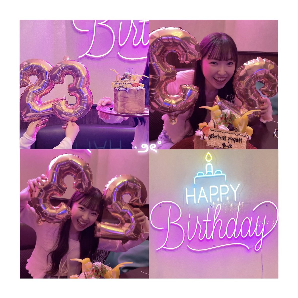 お友達みんながお誕生日をサプライズでお祝いしてくれました🎂💖
幸せすぎる…
本当に大好きな友達に恵まれて幸せな日々です。
大感謝。。。♡