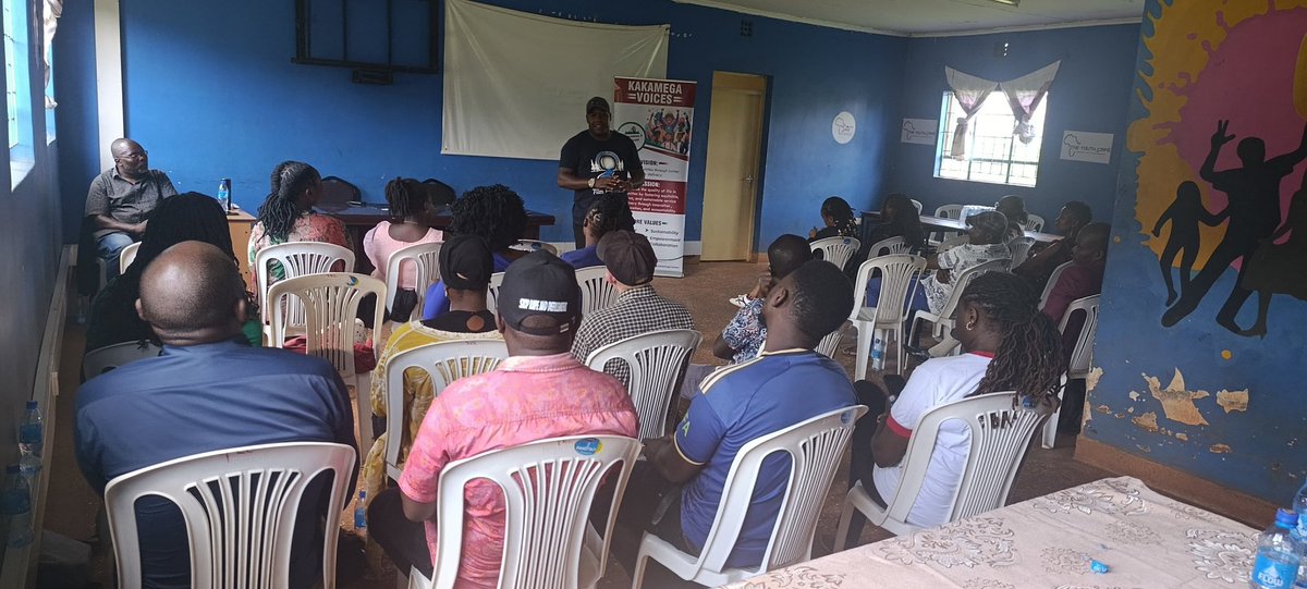 Kakamega Voices (@kakamegavoices) on Twitter photo Under our "Vijana kwa Siasa:60 for 27" project which is aimed at increasing representation of young women in political leadership come 2027 in Kakamega County, we are today conducting our inception meeting/training in Partnership with <a href="/siasaplace/">Siasa Place</a> Under our "Vijana kwa Siasa:60 for 27" project which is aimed at increasing representation of young women in political leadership come 2027 in Kakamega County, we are today conducting our inception meeting/training in Partnership with <a href="/siasaplace/">Siasa Place</a>