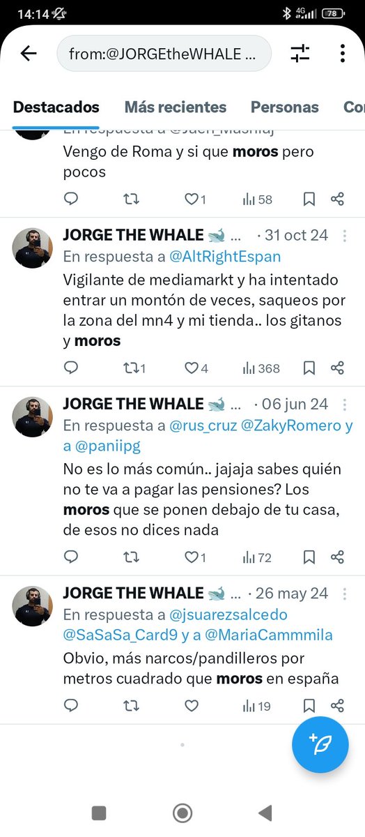 DeCertificador's tweet photo. @JORGEtheWHALE @Baddeley_ @vaqueradeloeste @Auroraiterum ¿No me digas que les preguntaste a todos estos de donde eran? Muy considerado por tu parte, jorge. https://t.co/ms8s9VS8Ir