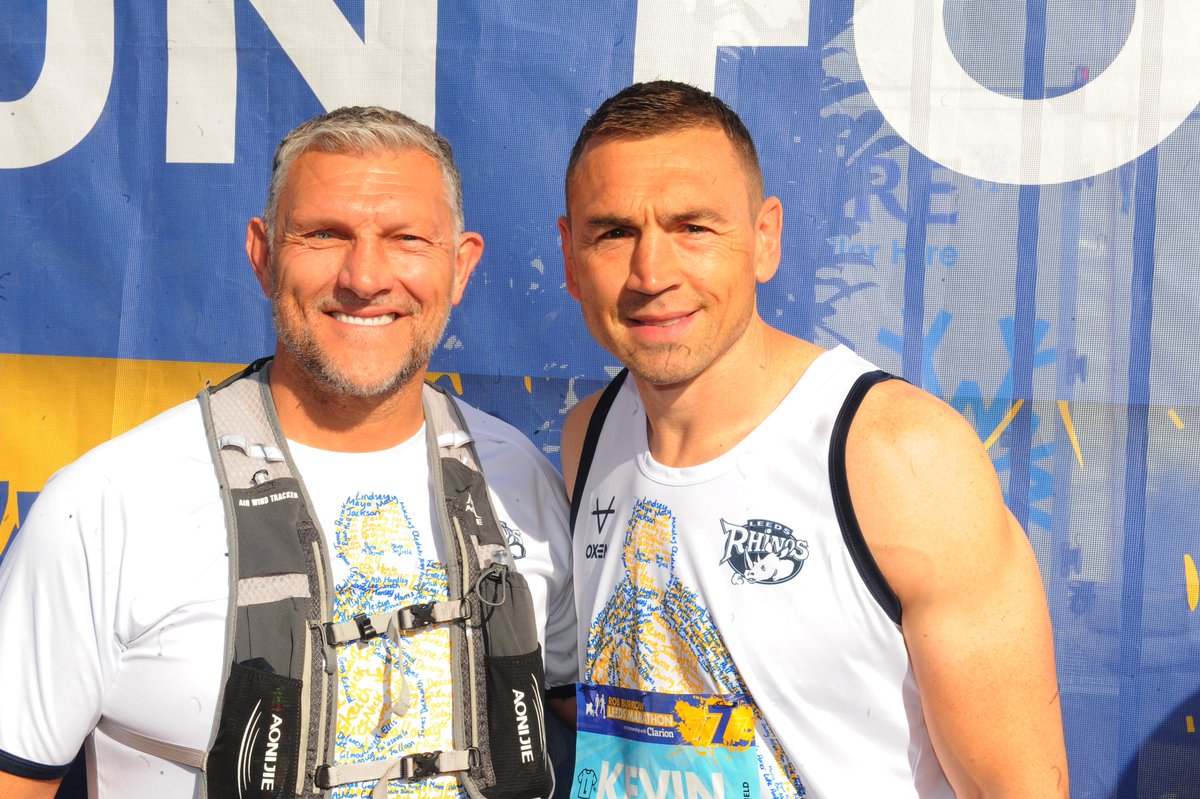 Leeds Rhinos (@leedsrhinos) on Twitter photo One week after the 2025 #RobBurrowLeedsMarathon, you can still support the cause.
The Leeds Rhinos Marathon range is still available to purchase online and in-store. A 20% donation will be made to the <a href="/mndassoc/">MND Association</a> from every sale to continue to help fund vital research and support. One week after the 2025 #RobBurrowLeedsMarathon, you can still support the cause.
The Leeds Rhinos Marathon range is still available to purchase online and in-store. A 20% donation will be made to the <a href="/mndassoc/">MND Association</a> from every sale to continue to help fund vital research and support.