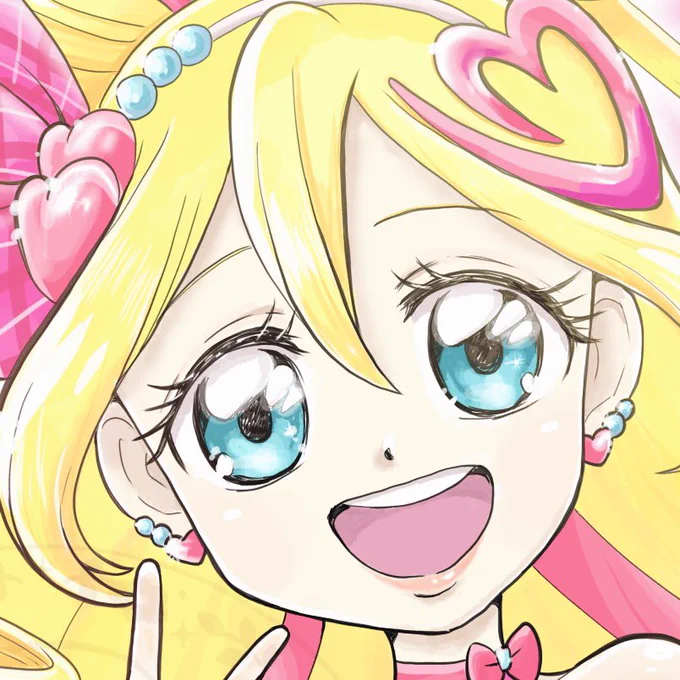 描き方変えてキミプリ3人