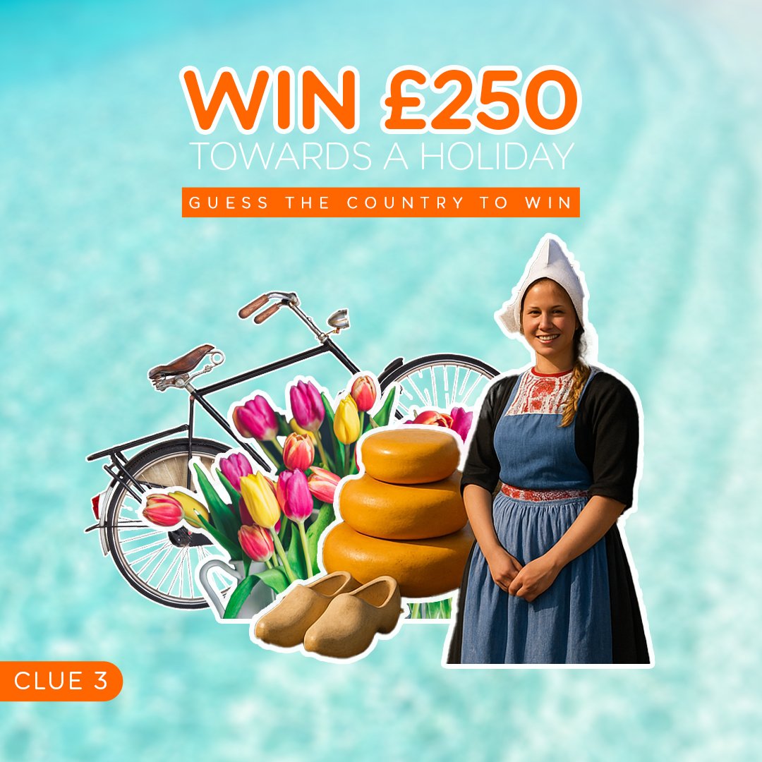 Okay okay, this is an easy one, surely 👀 Guess the country, for a chance to win £250 credit!🌷

To enter, simply...
🔸 Follow us <a href="/easyJetholidays/">easyJet holidays</a>
🔸 Like this post
🔸 Reply which country you think it is
🔸 Tag the person (or people!) you'd take with you on holiday

Good luck! ☀️