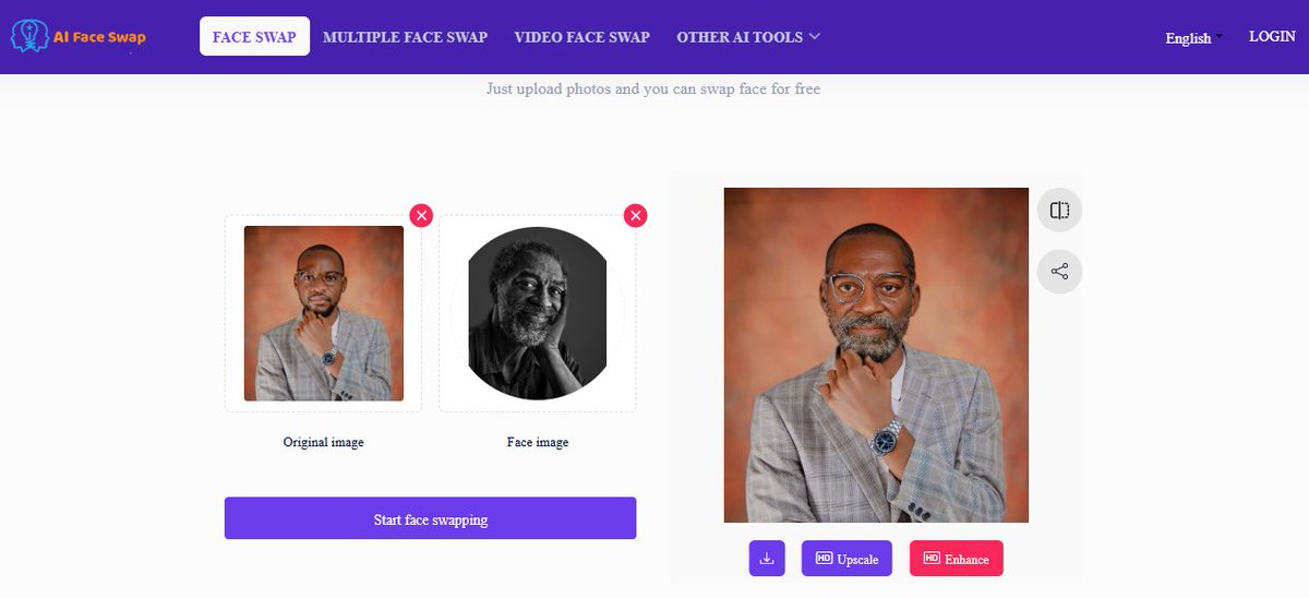 jim_kinson's tweet photo. I might be late to the party, but have you tried FaceSwap? 👀

Wild what AI can do these days.

#ALX_AiSK @alx_africa #AI #FaceSwap #ALXTech #DigitalCreativity #FutureOfWork https://t.co/jysXaSQGrJ