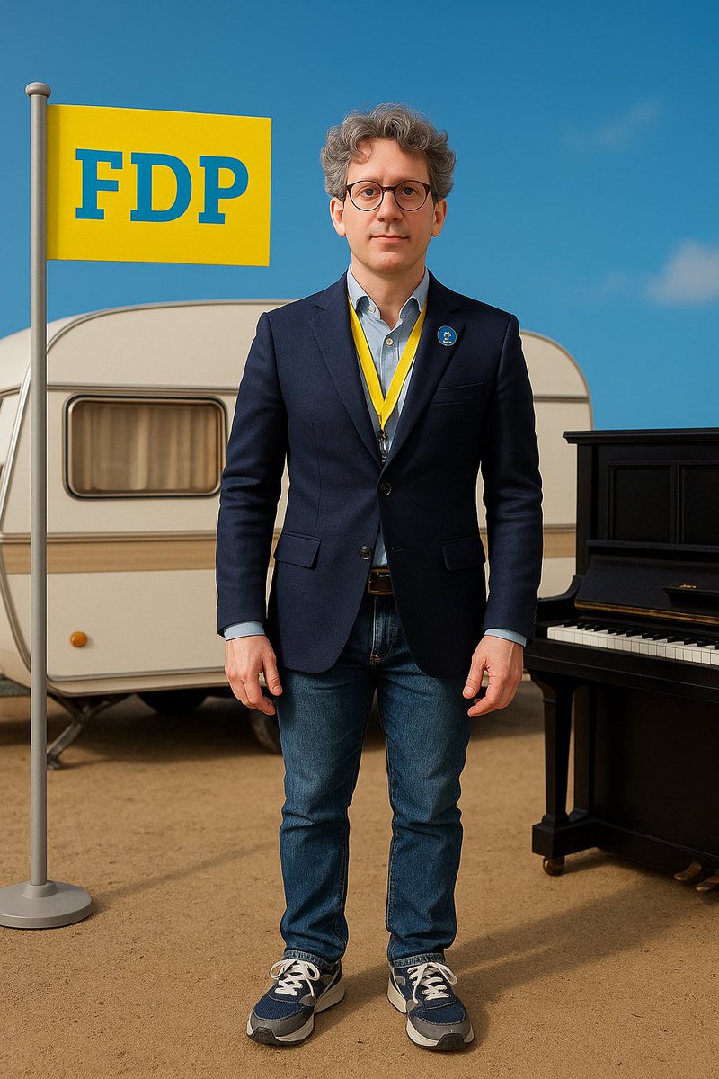 Mendorf's tweet photo. Wer ist denn das? ⁦@lofferg⁩ oder ich 🧐? Jedenfalls viel gelernt von Tobias Weiskopf beim KI-Politiktraining der ⁦@FNFreiheit⁩ am Rande ⁦@fdp⁩ #bpt25 
#EsFängtMitDirAn https://t.co/ogWQTXQvH6