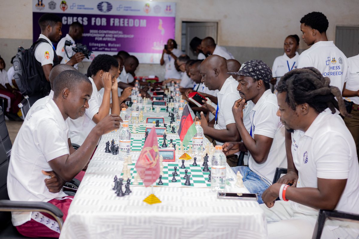 The Gift of Chess (@thegiftofchess) on Twitter photo 2 years later, <a href="/Susan_GOC/">Susan Namangale</a> hosted the Chess for Freedom Conference, this time in her home country as Malawi, and as the Global Head of The Gift of Chess.
Next time you sit next to someone, take a moment to engage deeply, it might just be a world changing moment. 2 years later, <a href="/Susan_GOC/">Susan Namangale</a> hosted the Chess for Freedom Conference, this time in her home country as Malawi, and as the Global Head of The Gift of Chess.
Next time you sit next to someone, take a moment to engage deeply, it might just be a world changing moment.